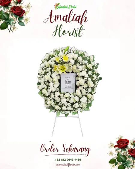 Krans Bunga Duka Jujuhan